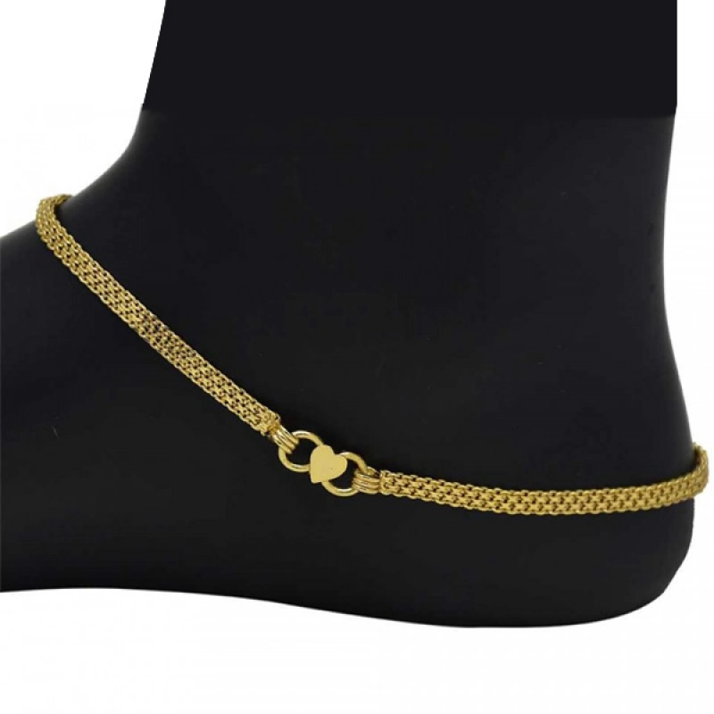 Gold Plated Uruvashi Anklets