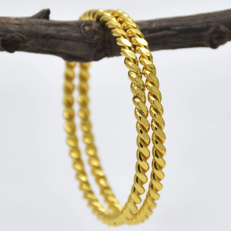 GOLD PLATED COIR BABY GIRLS BANGLES