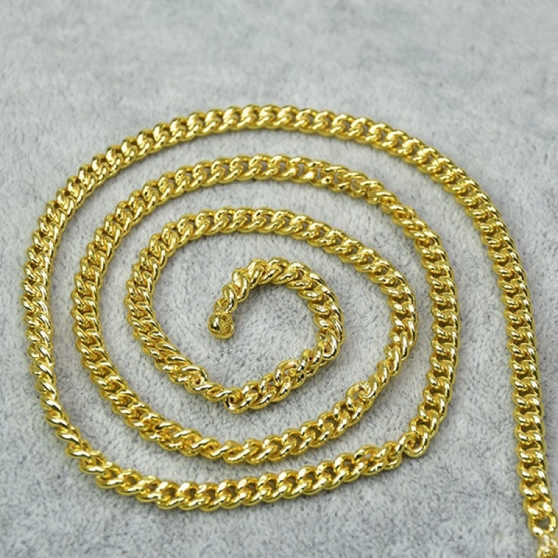 STYLISH GOLD PLATED UNISEX LINK CHAIN
