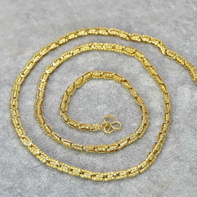 MICRO GOLD PLATED DESIGNER NEW CHAIN FOR WOMEN