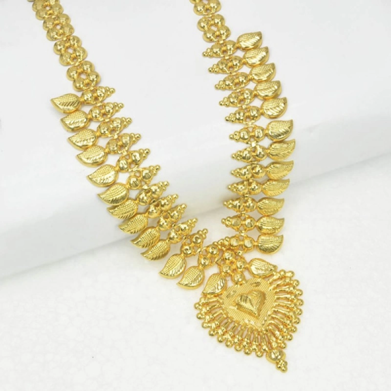 SOUTH INDIAN GOLD PLATED MANGO NECKLACE