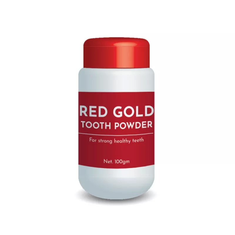 Red Gold Tooth Powder 