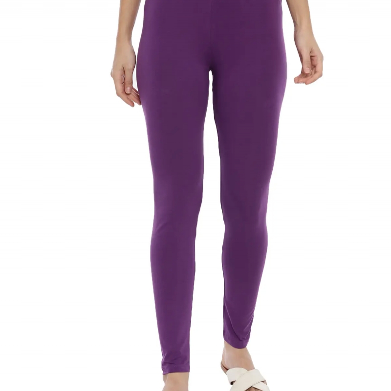 Ankle length leggings (deep purple)