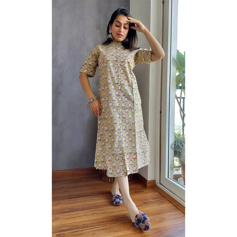Navika fashion Boutique - 😍 Designer Long one piece, heavy Cotton fabric,  layer frock😍 ✌✌Price : ₹650/-😱✌ 🚛 Shipping EXTRA 🚚 💠More size  available💠 📲 book on 9636614747☎️ #designerkurties #Designer  #fashionforever #fashionblogger #