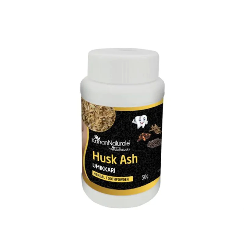 Husk Ash - Herbal Tooth Powder 
