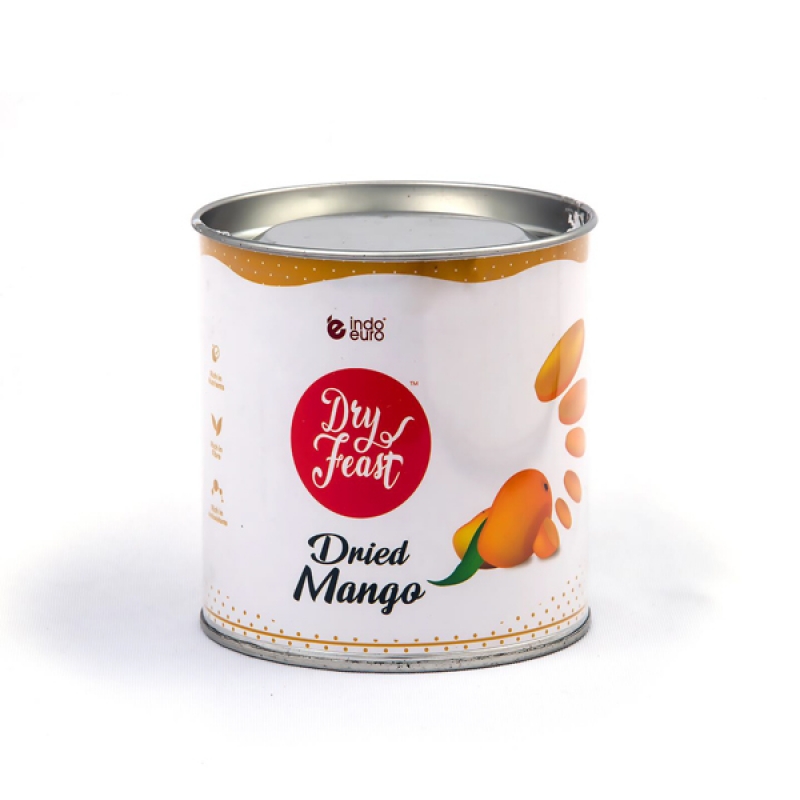 Osmotically dehydrated mango
Resealable tin
Rich in fibre, antioxidants and enzymes
Fresh and delicious