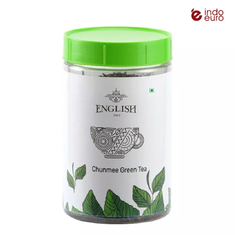 English Cafe Chunmee Green Tea Jar