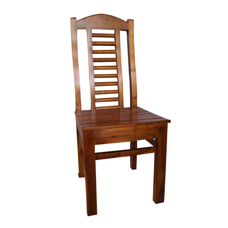 Teak wood single seated dining chair for you dining table.