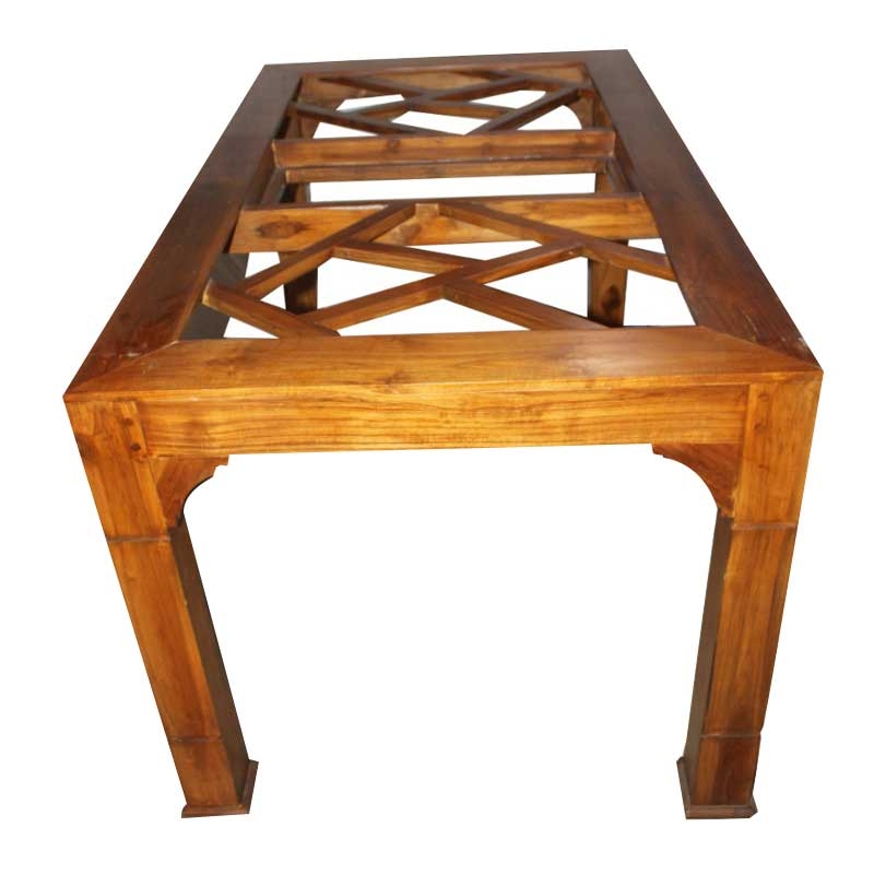 4 seated teak wood dining table